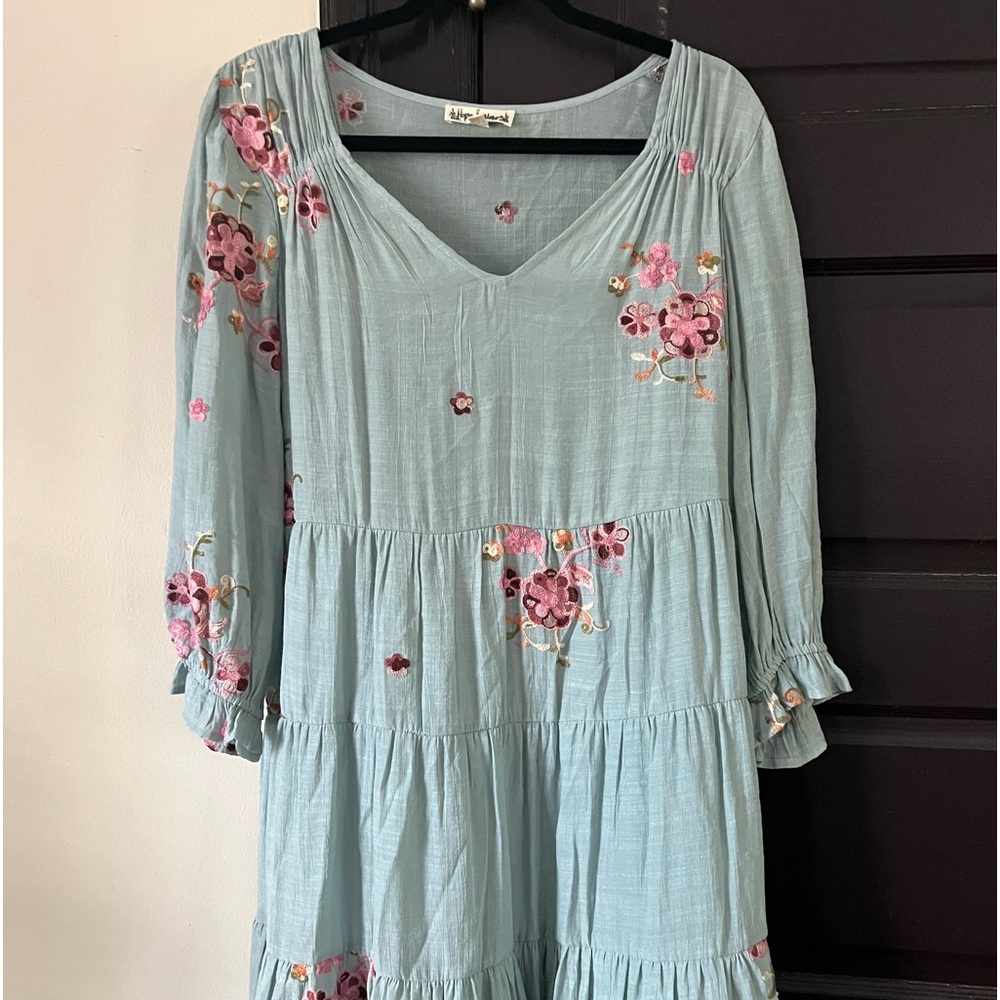 Long sleeve summer dress